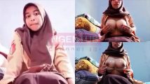 Hijab Pramuka Toket Gede Bulat Basah HD Video