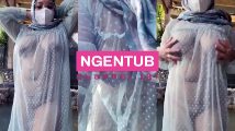 Tante Jilboobs Baju Transparan Outdoor HD Video