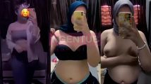Hijab Montok Pamer Body Depan Cermin HD Video